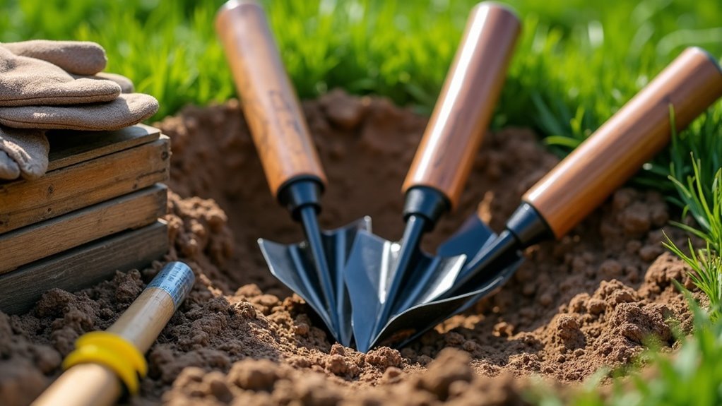 constructing a digging tool