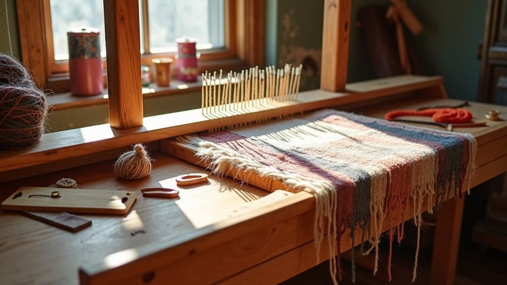 constructing a rigid heddle loom
