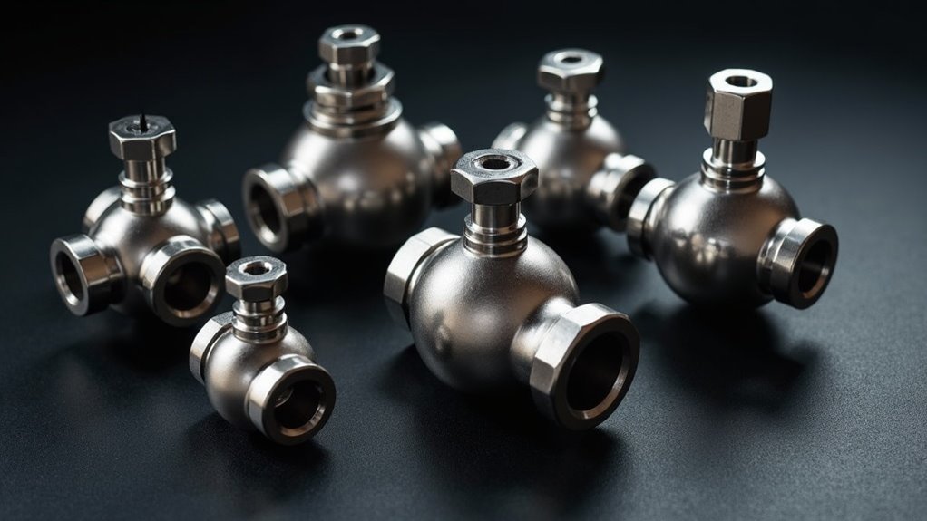 durable stainless steel valves