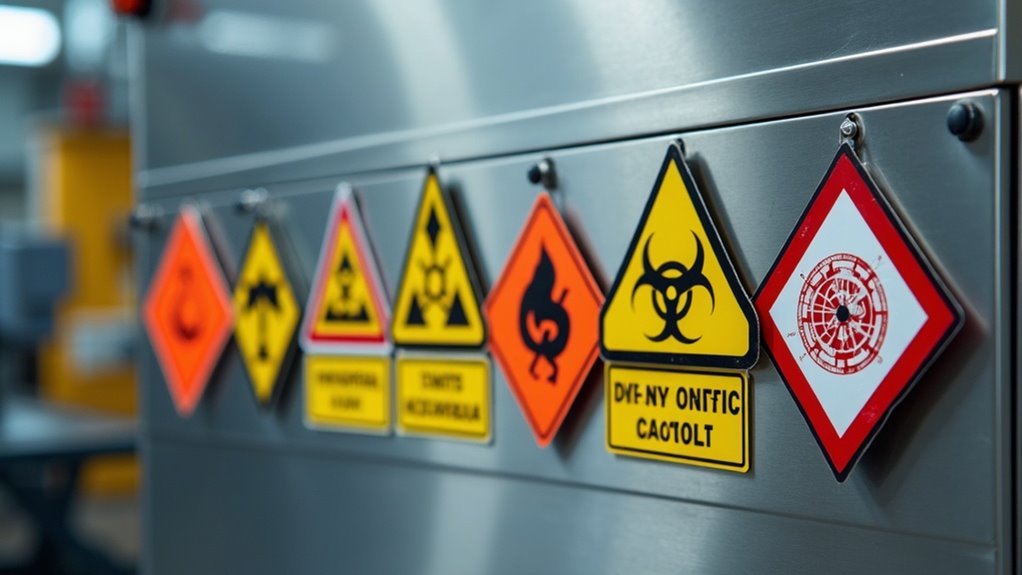 hazmat labels for safety