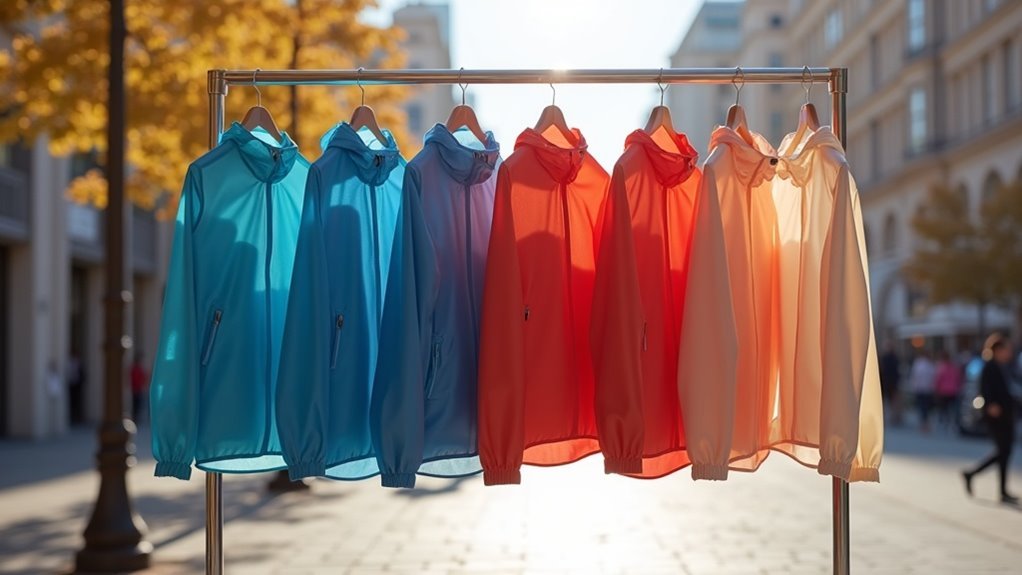 stylish windbreakers for protection