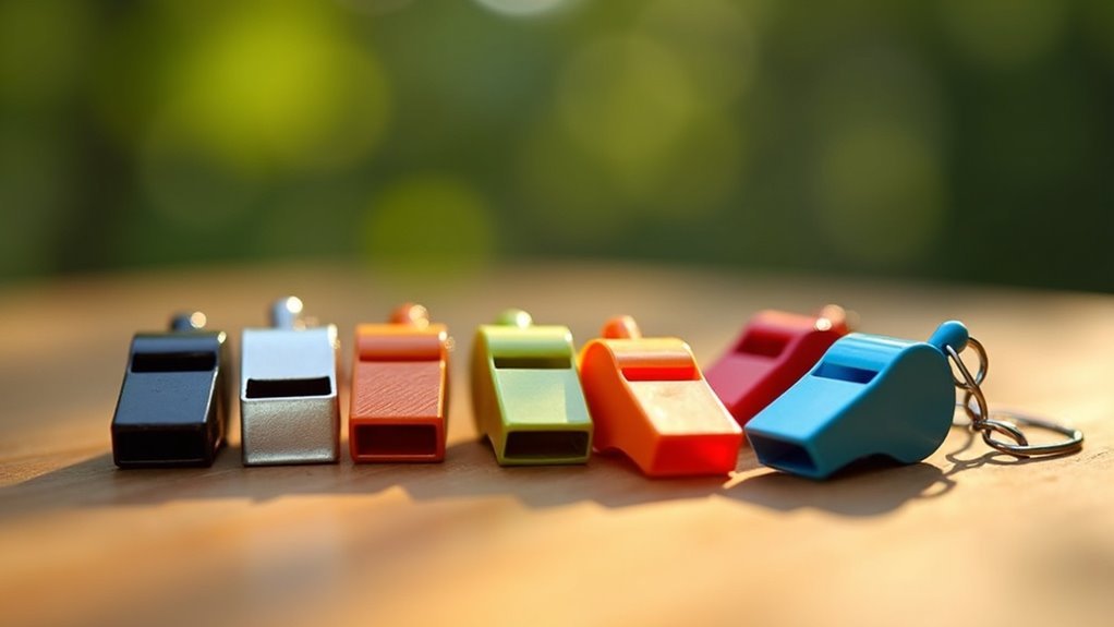 top whistles for events