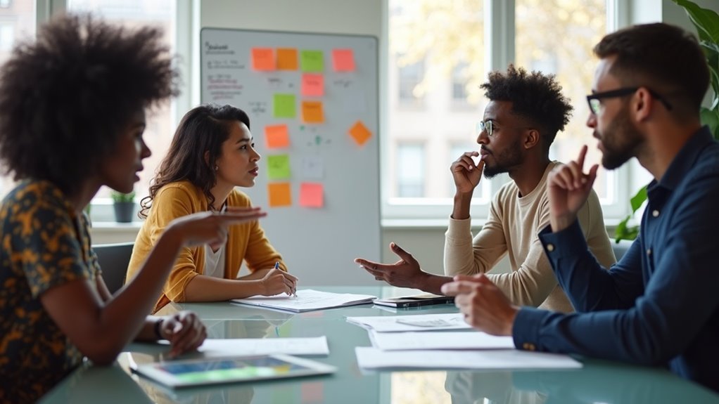 resolve conflicts through communication