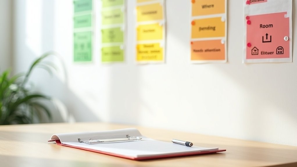 room check placarding procedure