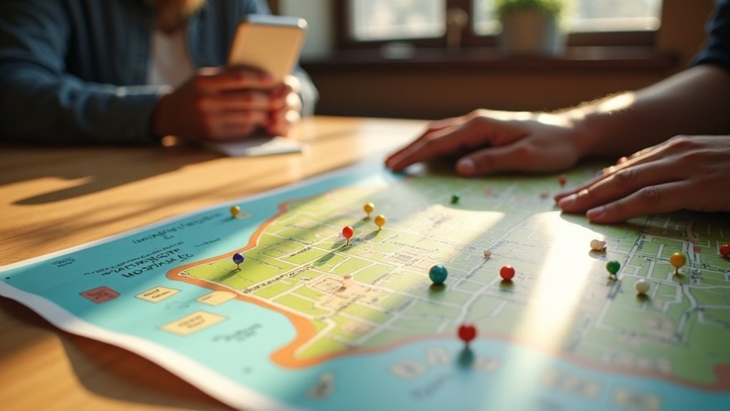 safely sharing neighborhood maps