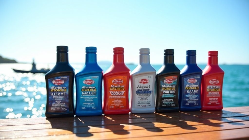 top marine two stroke oils